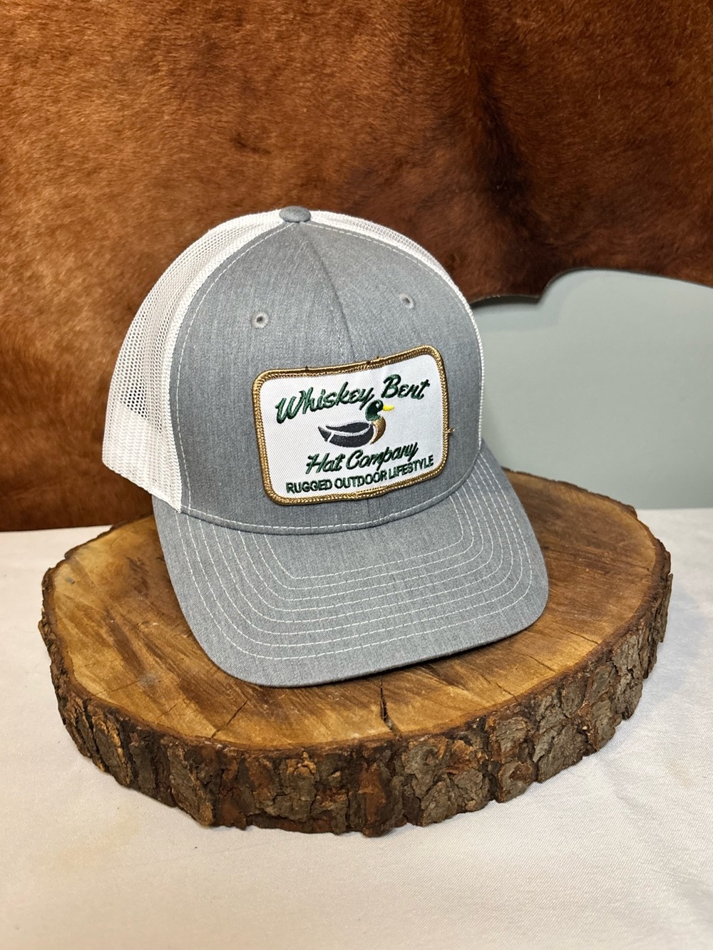 🦆 Whiskey Bent Hat Company Trucker Hat | Richardson Snapback | Rugged Outdoors